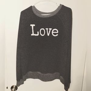 Love sweatshirt